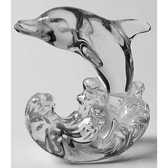 Princess House Dolphin Figurine - Picture 1 of 6